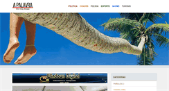 Desktop Screenshot of blogapalavra.com